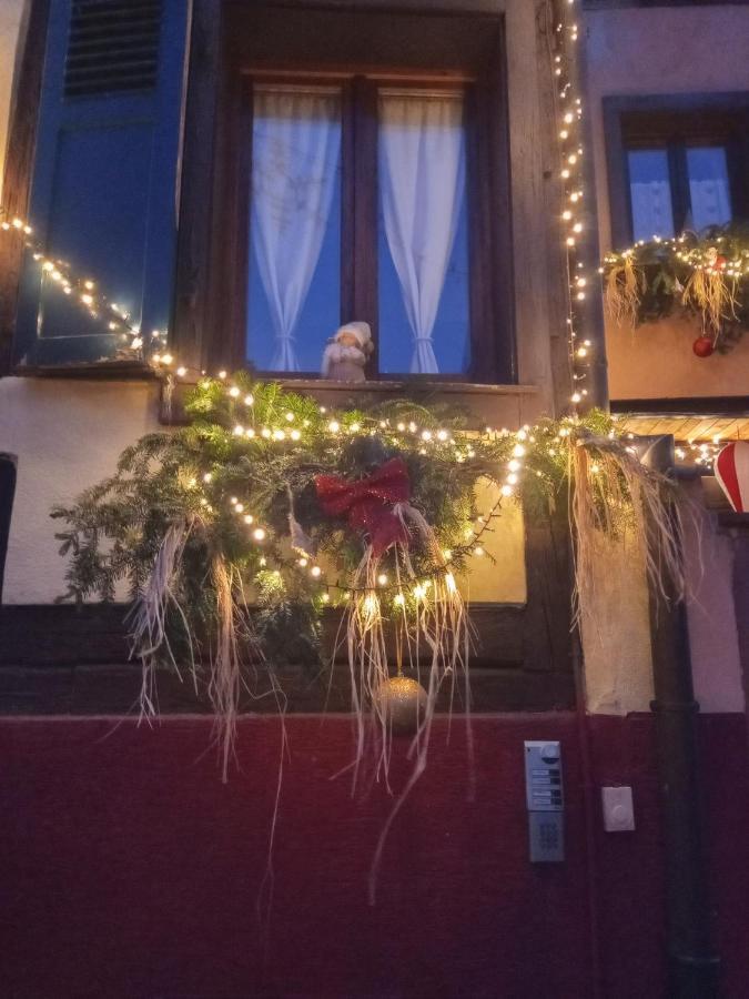 Gites Aux Fines Bulles D'Alsace Spa Privatif En Supplement Bergheim Exterior foto